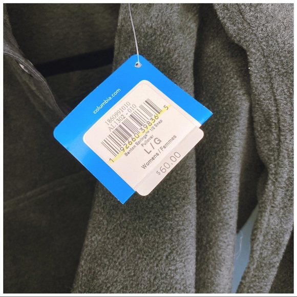 COLUMBIA 1/2 Snap Fleece Pullover - Picture 3 of 3